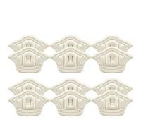 EDvkrgqx Almohadillas autoadhesivas para el talón, Plantillas Multicolor de 12/18 Uds., almohadillas talón for zapatos, pegatina cojín ajustable demasiado grande(Beige,12pcs)