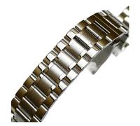 EDVTK35 Correa De Reloj De Acero Inoxidable, Pulsera De 18mm, 19mm, 20mm, 22mm, 24mm, 7 Cuentas, Pulsera De Reloj Sólida For Hombres, Relojes Mecánicos De Cuarzo(Gold,24mm)