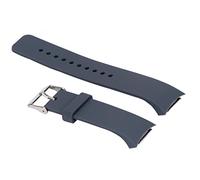 EDVTK35 Correa de Reloj de Silicona Compatible con Galaxy Gear S2 R720 R730 Correa de Banda Reloj Deportivo Pulsera de Repuesto 14 Colores Compatible con Choice(Gray)