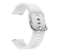 EDVTK35 Smartwatch Accessory 22mm Silicone Strap Is Used Compatible with Smartwatch DT78 L9 L13 Wearable Wristwatch Strap(White_22mm)
