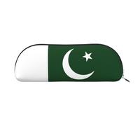 EdWal Bolsa de maquillaje con bandera de Pakistán, estuche elegante para mujer, bolsa de viaje, plata, talla única, Neceser