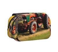 EdWal Company Farm Tractors - Estuche de lona para lápices, organizador de gran capacidad, multifuncional