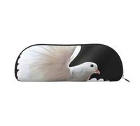 EdWal Flying Dove Print Bolsa de Maquillaje Estuche de Maquillaje, Caja de lápices con estilo para mujer, Cosmética de Viaje, Plata, One size, Neceser