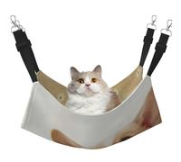 EdWal Lindo estampado de corgi, hamaca suave para dormir para gatos, hamaca para colgar en jaula, hamaca para mascotas, cama ajustable para animales pequeños