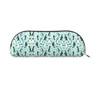 EdWal Lindo pingüinos impresión bolsa de maquillaje lápiz elegante bolsa para mujeres, bolsa de cosméticos de viaje, Gold 1, One size, Neceser