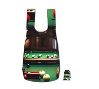 EdWal Mochila plegable con estampado de billar, ligera, bolsa de senderismo, mochila de viaje suave para el trabajo y el gimnasio