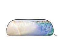 EdWal Niagara Falls - Estuche de maquillaje con estampado de cataratas del Niágara, estuche para lápices, elegante estuche para lápices para mujer, bolsa de cosméticos, Gold, Talla única, Neceser