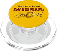 Edward De Vere Oxford Earl Shakespeare Autoría de Firma PopSockets PopGrip para MagSafe