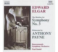 Edward Elgar – Sinfonía n.º 3 – CD – NAXOS – Importación USA