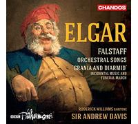 Edward Elgar – Falstaff, Orchestral Songs, Grania and Diarmid – CD – NAXOS (Importación USA)