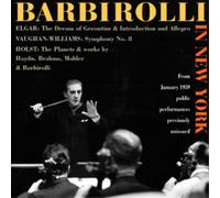 Edward Elgar John Barbirolli in New York (CD) Album (Importación USA)
