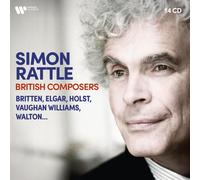 Simon Rattle – British Composers – Caja de CD (14 CD) – Importación USA
