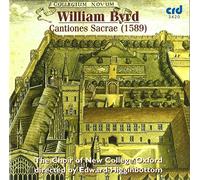 Edward Higginbottom : Byrd: Cantiones Sacrae (1589)