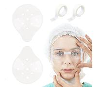 EDWARD Protector transparente para ojos, cubierta de cirugía de cataratas, parche ventilado fijo para recuperación ocular, 2 unidades