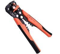Edward Tools Pro - Herramienta pelacables automática - Corta 10-24 AWG - Mandíbulas de 2 pulgadas - Pelacables autoajustable con mango Ergo Comfort - Crimpado, pelado - Ahorra tiempo y alambre