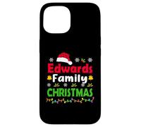 Edwards Family Christmas Matching Personalised Funny Xmas Carcasa para iPhone 15