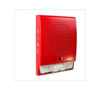 Edwards Signaling, G4HFRF-S2VMC, altavoz de pared, estroboscópico, 25 V, rojo, fuego marcado
