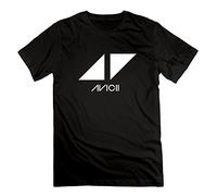 Edwina Erin Cheap Men Avicii DJ Logo Tees Medium
