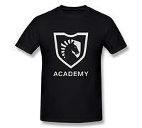 Edwina Erin Men's CSGO Team Liquid Logo Black T Shirt Large