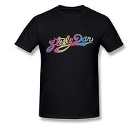 Edwina Erin Men's Steely Dan Art Logo Black T Shirt Small