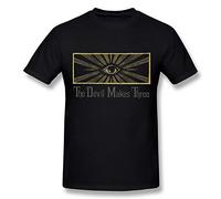 Edwina Erin Men's The Devil Makes Three Black T Shirt X-Large