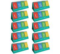 edx Education Student Place Value Flip Chart - Miles - Aprende a contar por uno, set of 10, Miles, 10