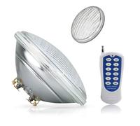 EDXTNKQC Foco Piscina - Luces De Fuentes Subacuáticas, Luz LED Subacuática Para Piscina, Luz Subacuática Impermeable De 12 V CA, Iluminación LED Sumergible RGB IP68, Bombillas De Varios Voltajes(25W)
