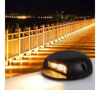 EDXTNKQC Focos Led Empotrables Exterior, Luces Led Exterior Suelo, Foco Empotrable Para Jardín Exteriors, Resistente Al Agua IP67, Con Carcasa De Aluminio LED(Warm White,3w(AC12v))