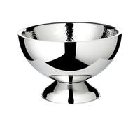 EDZARD Cadiz - Enfriador de champán (altura 21 cm, diámetro 32 cm), acero inoxidable, finamente martillado, doble pared