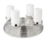 EDZARD Corona Verona, acero inoxidable niquelado, Ø 30 cm