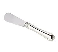 EDZARD Cuchillo para mantequilla, con borde de hilo, longitud 15 cm, asa plateada