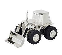 EDZARD Hucha/alcancía Cargadoras, Plateado, Protegido contra el deslustre, Altura 9 cm