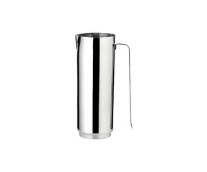 EDZARD Jarra Levada de acero inoxidable, altura de 22 cm, para 1,5 litros, jarra