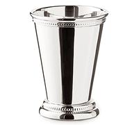 EDZARD Jarrón Perla Plateado, Altura 11 cm