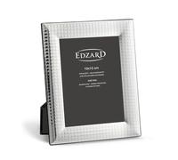 EDZARD - Marco de fotos Forli (10 x 15 cm), plateado, protegido contra el deslustre