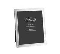 EDZARD Nardo - Marco de fotos (20 x 25 cm, bañado en plata, con parte trasera de terciopelo)