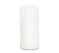 EDZARD Vela Permanente Cornelius (Altura 21 cm, diametro 10 cm) portacandelitas para candelitas Maxi estándar y candelitas Maxi de plástico Transparente, Resistente al Calor hasta 90°