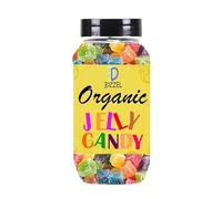 EDZZEL Caramelo orgánico de gelatina tradicional de (300 GM), paquete de 1 caja