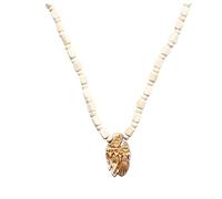EDZZEL Collar de oración de albahaca sagrada hecho a mano con borla de madera de tulsi natural, 108 + 1 cuentas, ideal para meditación, canto y yoga, para hombres y mujeres, Estándar, Madera, No es