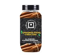 EDZZEL Palitos de canela india natural de, 4 pulgadas, caja de 100 gramos