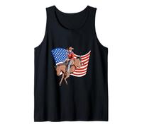 EE.UU. American Texas Horseman Camiseta sin Mangas