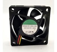 EE60251B1-000U-G99 6025 6CM DC12V 1.44W 0.12A 3-Wire 3P Detection Industrial Cooling Fan