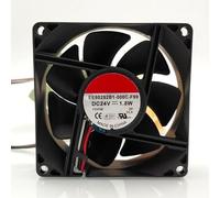 EE80252B1-000C-F99 8025 DC24V Fan, 3-Wire Tach Dual Ball Inverter UPS Server Fan