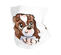 EEAAUUWE Lindo Cavalier King Charles Spaniel Bandana para el cuello, bufanda, pasamontañas, senderismo, pesca, para hombres, mujeres y adultos