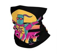 EEAAUUWE Praise The Sun Dark Souls Bandana para el cuello, bufanda estampada con estampado de juego transmitido por la sangre, bufanda multiusos, pasamontañas para equitación, unisex, para adultos e