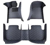EEASSA Alfombrillas Cuero para Coche para Mercedes Benz AMG GLA GLB 180 200 220 250 GLA GLB 43 45, Antideslizante Impermeable Actualizar Borde Juego Completo Moquetas ProteccióN Accesorios