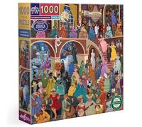 eeBoo Alchemist's Masquerade-Puzzle de 1000 Piezas de cartón, 58,5 x 58,5 cm, Multicolor, 23' x 23' (PZT110)