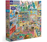 eeBoo Cocina Victoriana - Puzzle para Adultos 1000 Piezas de cartón - Dimensiones x 58,5 cm (PZT733)