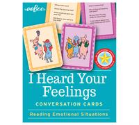 eeBoo: Escuch tus sentimientos Tarjetas de conversaci n Lectura de situaciones emocionales Desarrolla la inteligencia social y emocional para ni