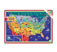 eeBoo: Esta tierra es tu tierra. El rompecabezas de 100 piezas permite a los ni os aprender sobre las industrias clave y la vida silvestre asocia